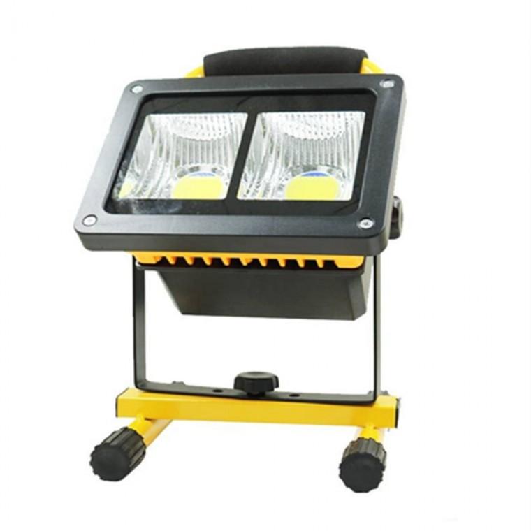 충전식 LED 투광 작업등 100W 공사현장조명 LED작업등