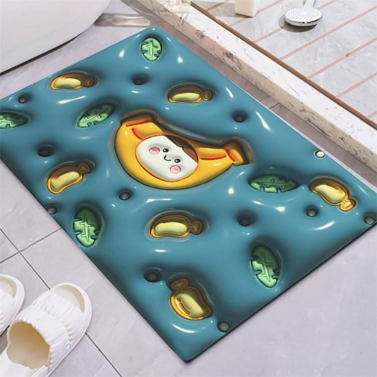 3D 착시 발매트 논슬립매트 발판 현관발판 발판매트 현관고무매트