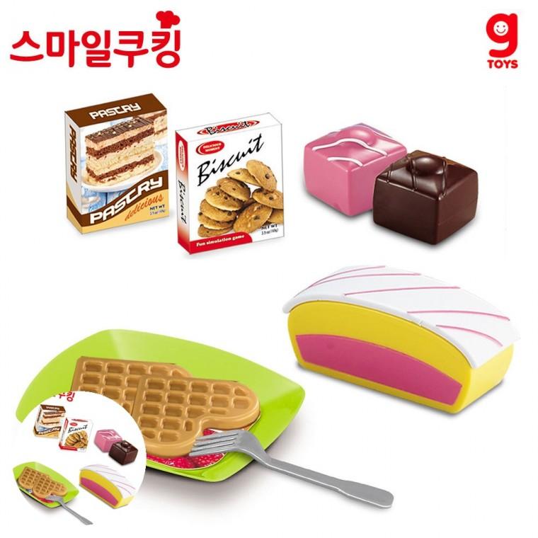 아기놀이완구 유아놀이완구 어린이소꿉놀이 역할놀이완구 요리놀이 스마일쿠킹 맛있는 와플 세트