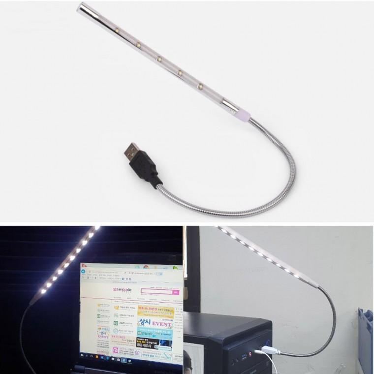 노트북 책상 스탠드 무드등 접이식 USB 라이트