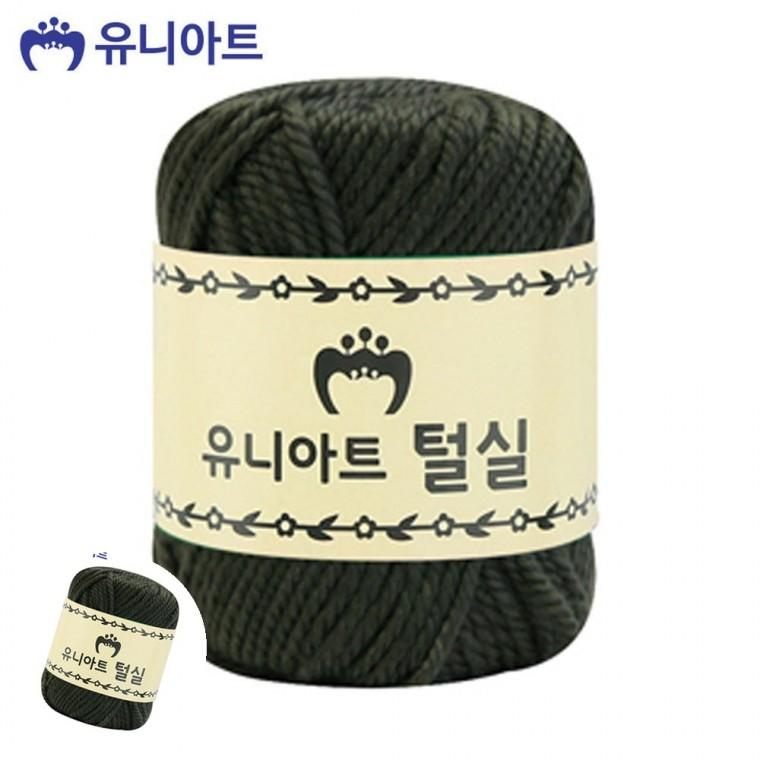 뜨개질털실 손뜨개질 뜨개질 크리스마스털실 두꺼운털실 지관실 카키
