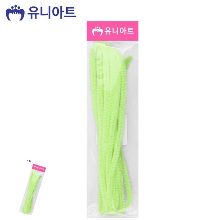 모루철사 컬러철사모루 철사모루 칼라철사모루 모루인형만들기 나만의 모루인형 만들기 인형재료 형광노랑