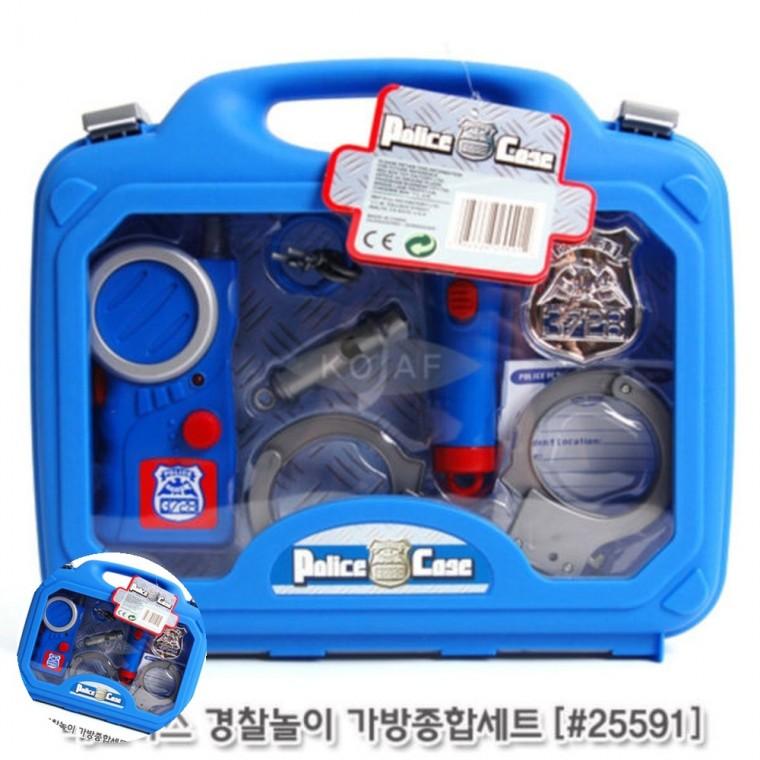 키즈장난감 아동장난감 어린이놀이완구 유치원장난감 남아장난감 경찰놀이 가방종합세트