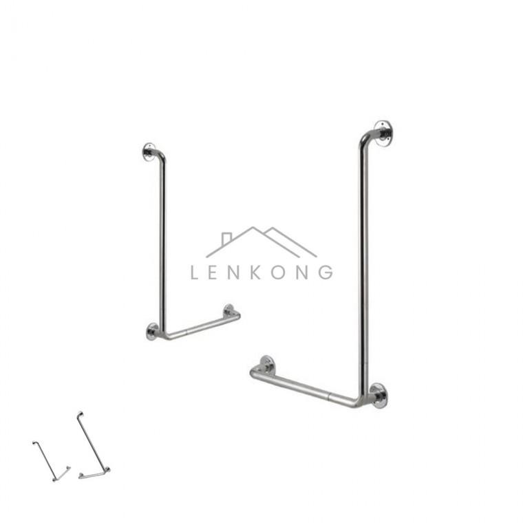 안전보조손잡이 L형 600x900 좌우겸용 화장실보조손잡이 장애인용손잡이 장애인안전손잡이 장애인욕실손잡