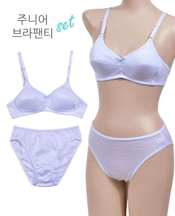 B컵 브라팬티세트 주니어브라팬티 중학생속옷