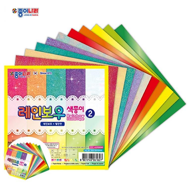 종이접기색종이 반짝이색종이 디자인색종이 디자인종이 모양색종이 레인보우 색종이 10개입