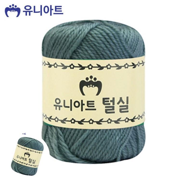 손뜨개질 크리스마스털실 털실 뜨개질실 두꺼운털실 지관실 진회색
