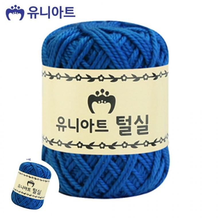 뜨개실 손뜨개실 손뜨개질 털실 뜨개질실 지관실 파랑