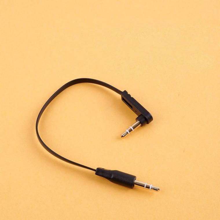 Coms 스테레오 젠더 3.5 MM 15cm 한쪽 꺾임 FLAT 타입