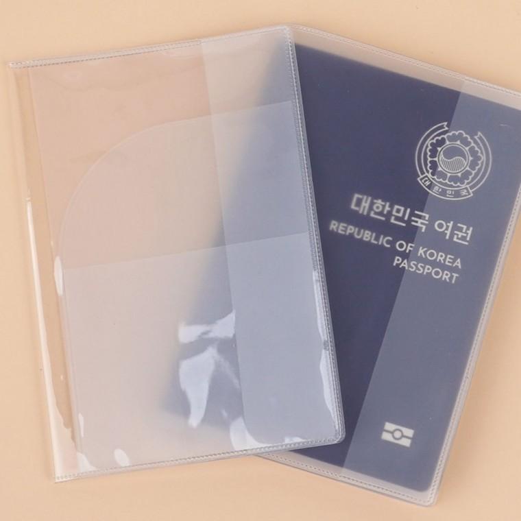 투명여권케이스 여권보호 보관 티켓 카드 케이스 개별포장 비닐 지갑