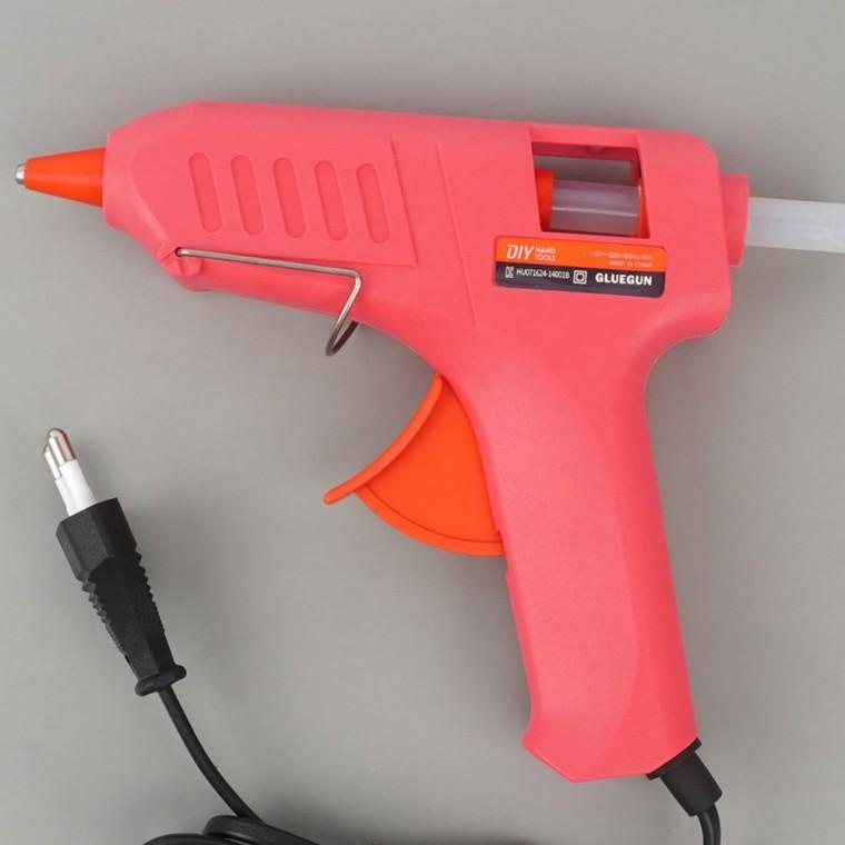 글루건총 글루건심 핫멜트건 DIY 핸디 작업 휴대형 접착 미술 공예 수리 소형 학교