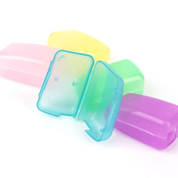 휴대용칫솔캡 칫솔캡 위생 출장 차단 보관 캡 휴대 청결 간편 먼지 덮개 5P 여행