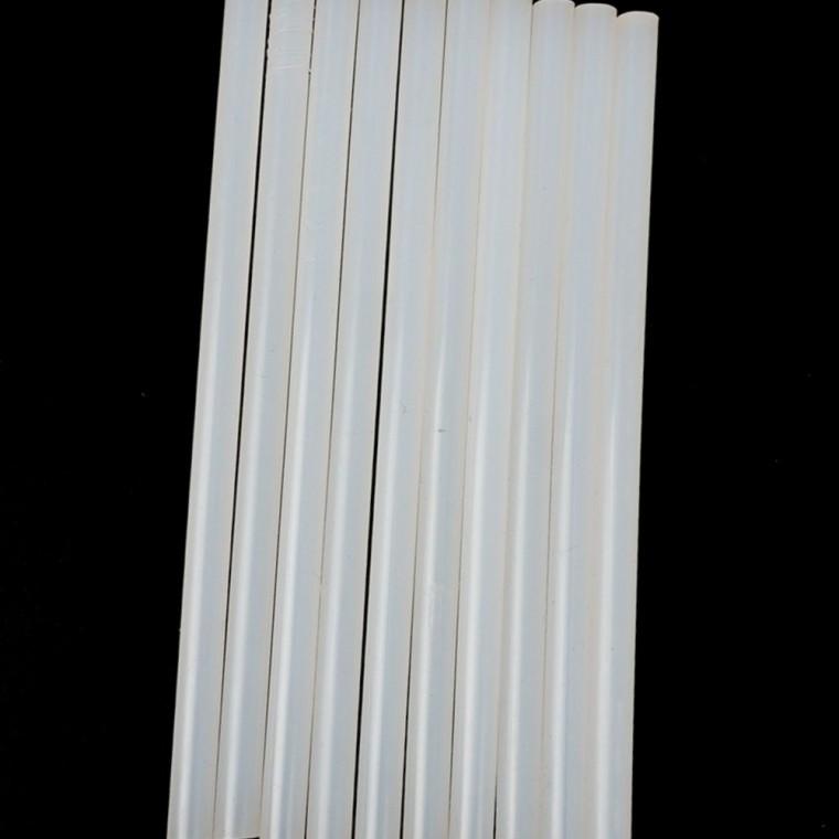 글루건접착제 핫멜트 막대 리필 보수 투명 10P 소형 DIY 스틱 미니접착제