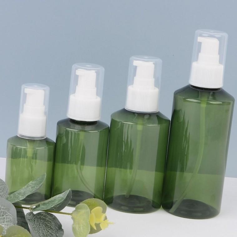 공용기 펌프투명용기 향수병 리필 향수공병 공병 펌프 200ml 화장품 샴푸 욕실 그린