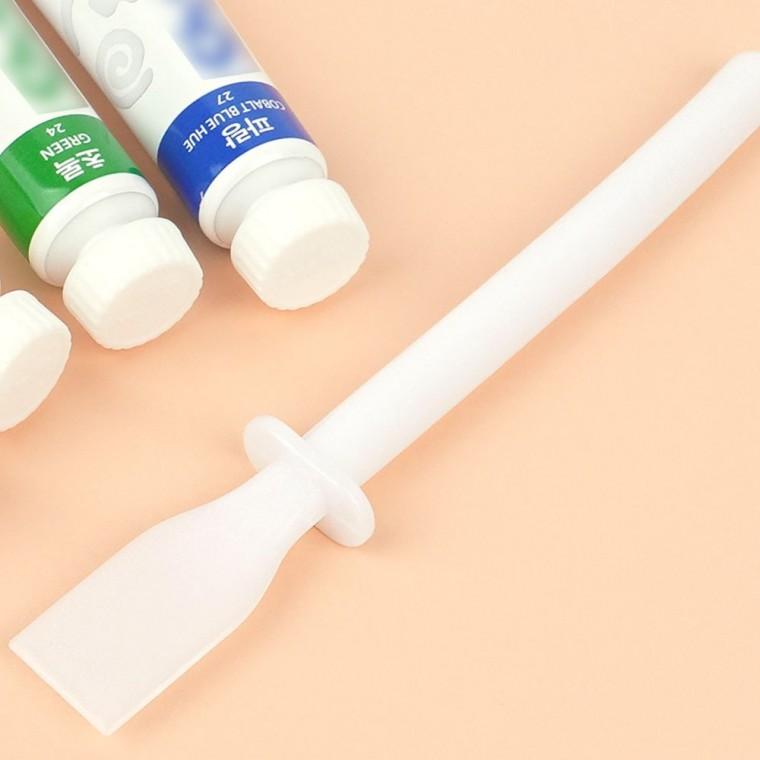 페인팅나이프 조색나이프 1p 도구 미술 페인팅 팔레트 물감 플라스틱 조색칼 혼합 작업