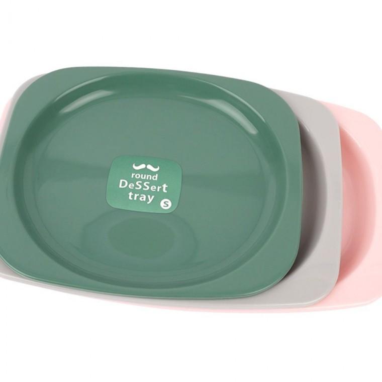 타원형쟁반 사각쟁반 타원형 트레이 카페 플레이트 접시 과일 간식 베이커리 디저트 서빙
