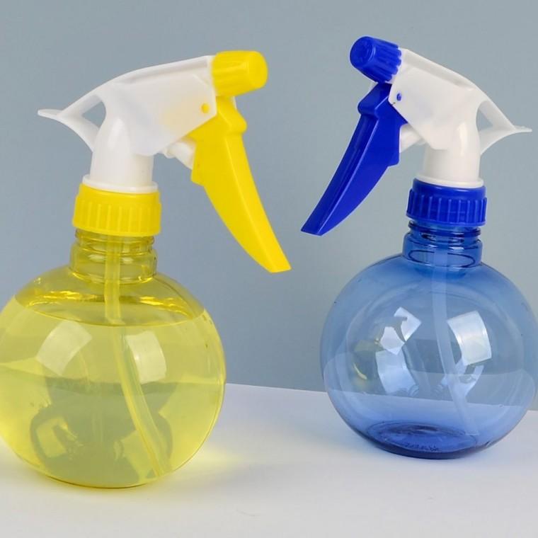 분무기 압축분무기 물뿌리개 식물 트리거 300ml 투명 화초 미용 헤어 손잡이