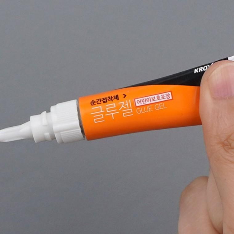 젤타입접착제 강력접착제 흘림방지 소재 강력본드 메우기 3g 젤타입 결합 틈새 두꺼운