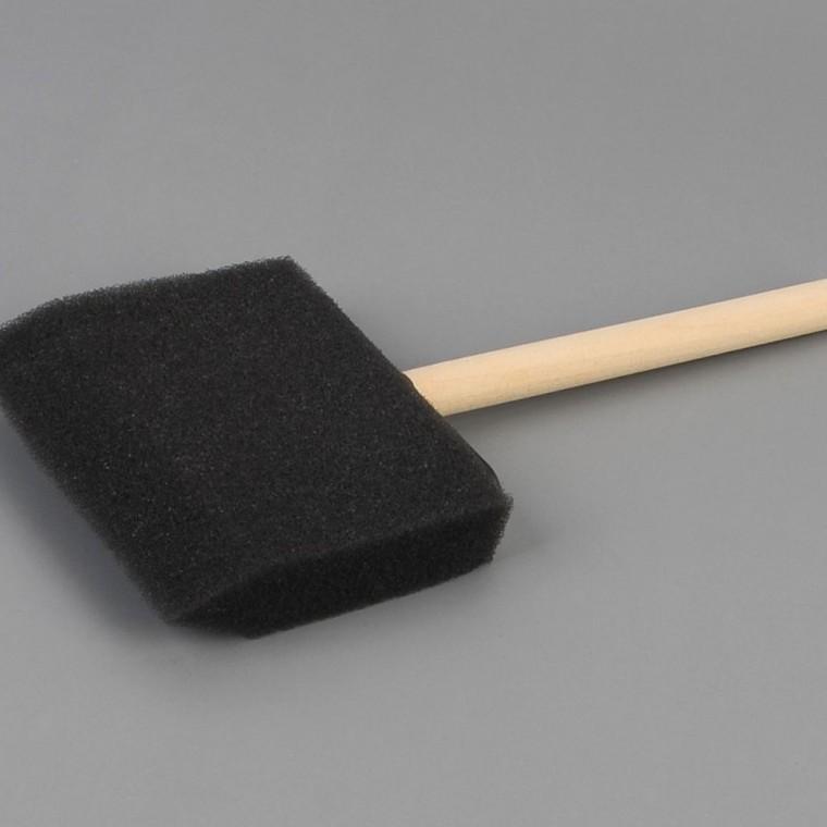 스펀지브러쉬 폼브러쉬 도색 코팅 7.5cm 작업 페인트 부드러운 균일 발림 대면적
