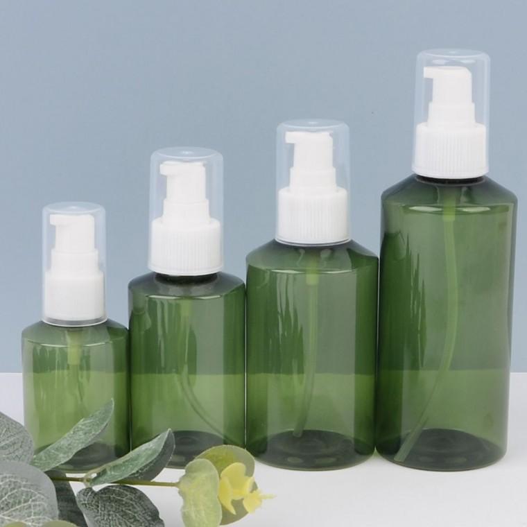 펌프 용기 욕실 그린 디스펜서 200ml 화장품 리필 샴푸 공병