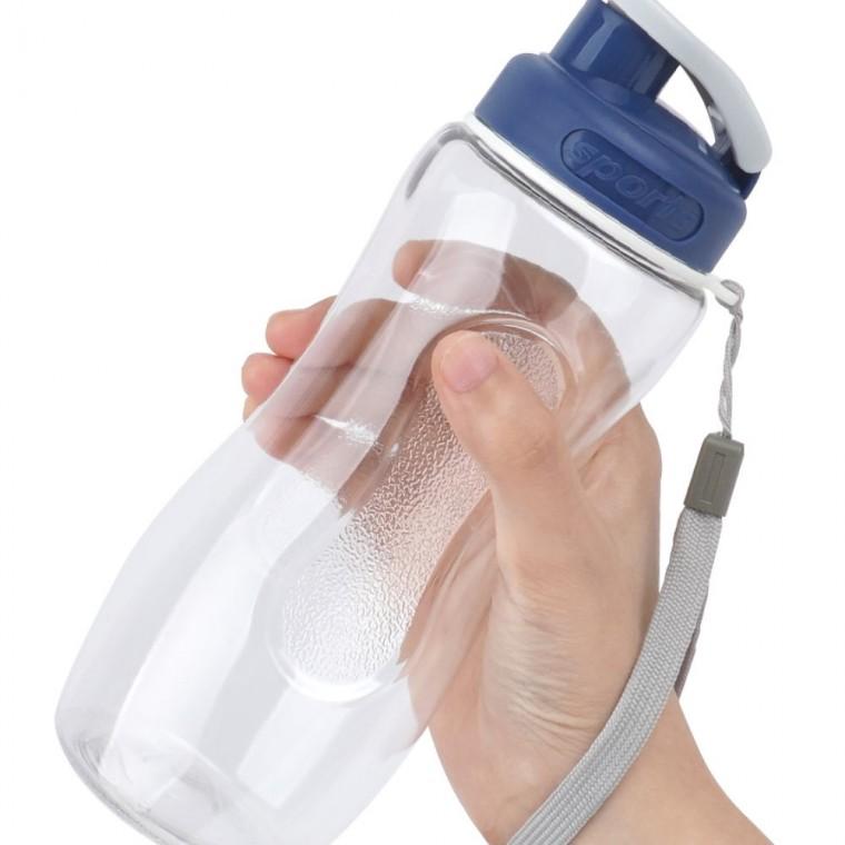 스포츠 물병 운동 헬스 뚜껑 휴대 빨대 600ml 가벼운 트라이탄 누수방지 아이스보틀