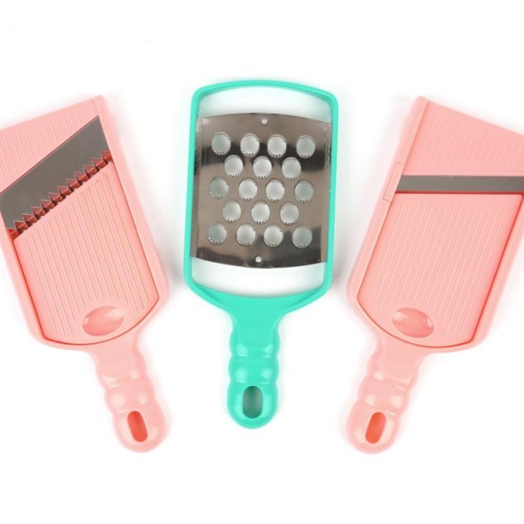 휴대용 채칼 미니 썰기 손잡이 야채 강판 주방 무 감자 야채슬라이서