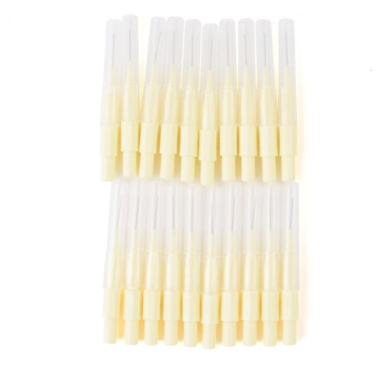 솔이쑤시개 일자 치간 브러시 청결 치아 잇몸 제거 틈 플라크 20P 케어