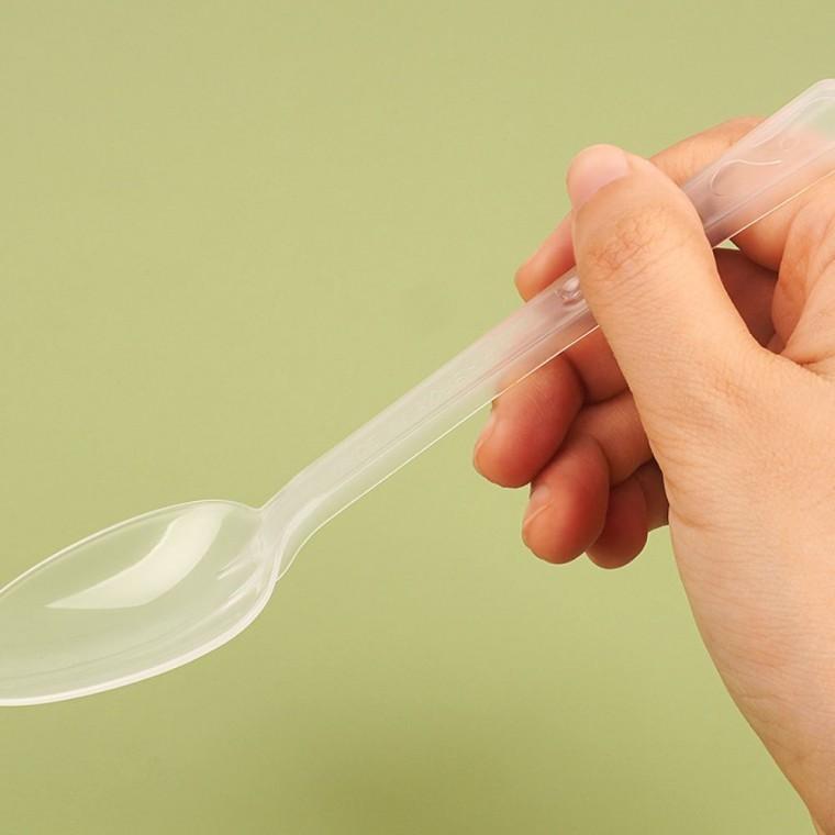 이라이프위생수저 위생 숟가락 10개 일회용 식당 단체 급식 파티 가정 간편 휴대