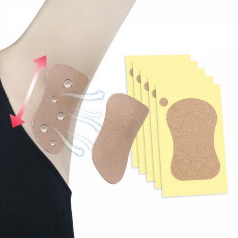 겨드랑이 땀 패드 겨땀 흡수 패치 10P