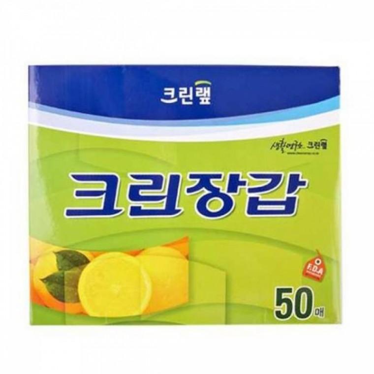 50매 비닐장갑 크린랩 위생용품 장갑 주방용품
