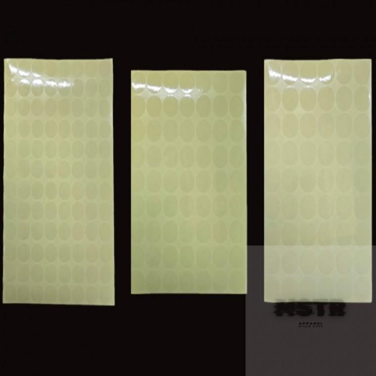 원형 투명 스티커 1장 도트스티커 선물스티커 학교용품 스티커꾸미기 모서리스티커
