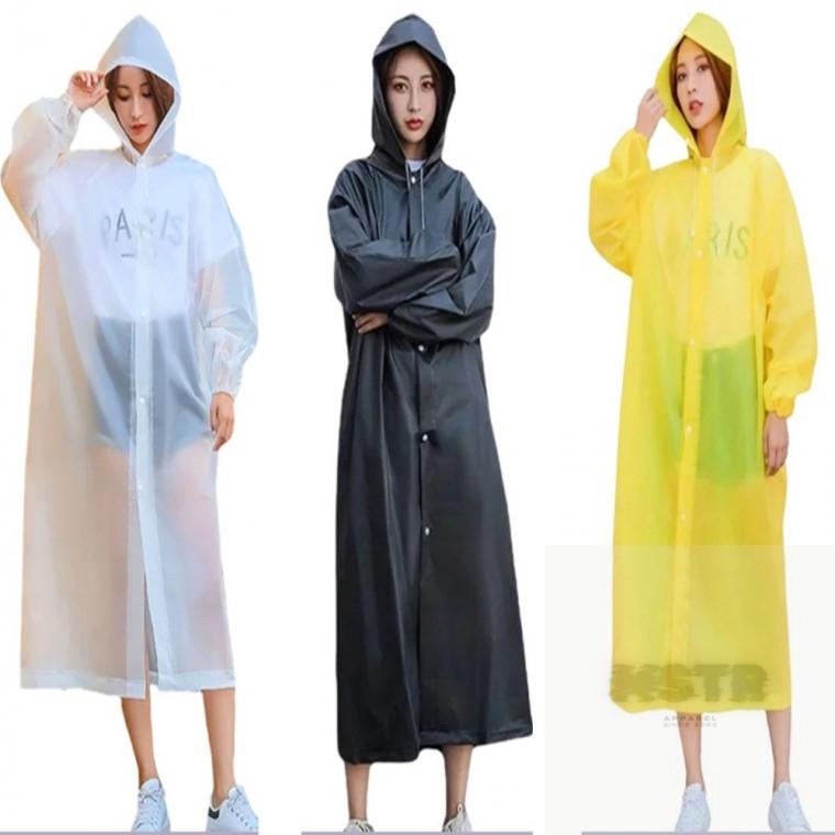 컬러우비 레져용우의 패션우비 여성비옷 여행우의 레인코트