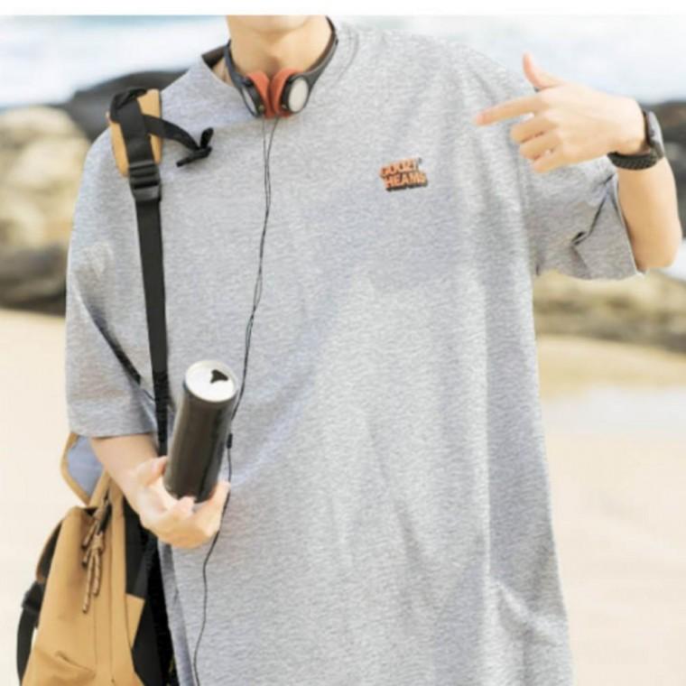 남성 여름 디자인 반팔티 사이드 감각적인 영문 텍스트 디자인티셔츠