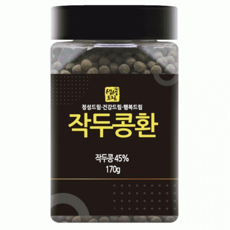 볶은 작두콩 환 170g 국내산 작두콩 건강식 전통환 간편섭취 콩깍지 영양