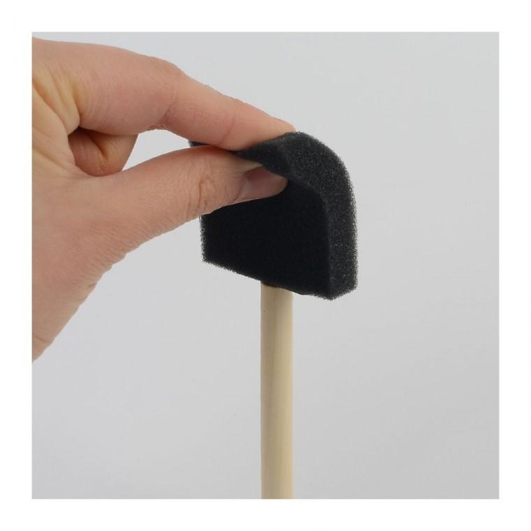 벽면 도장 스펀지붓 페인팅 넓은 5cm 도색 발림 흡수 공예 부드러운