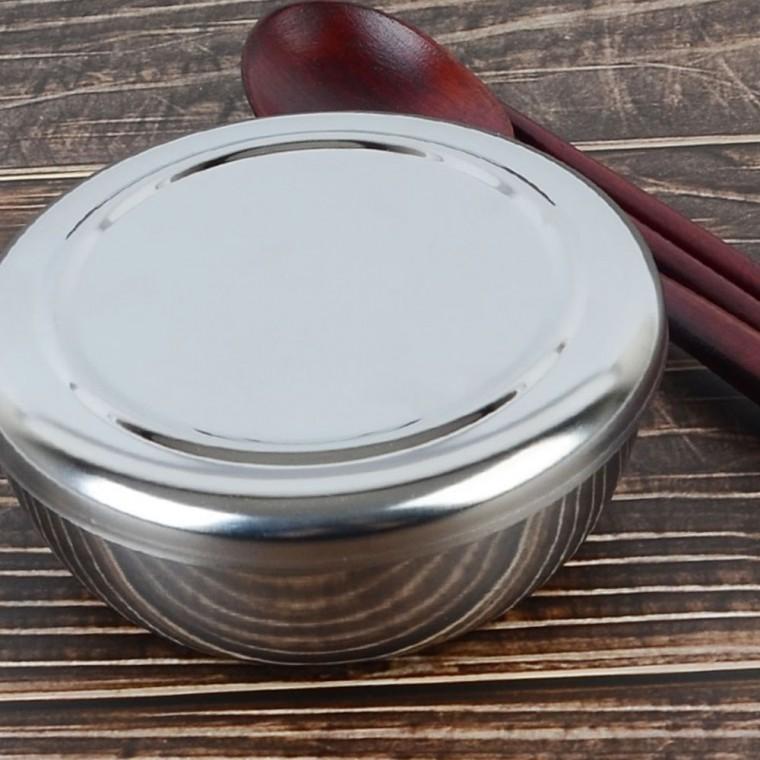 식기 스텐 공기 찌그러짐방지 급식 밥그릇 식사 내구성 국그릇 합식기 위생 대접 업소