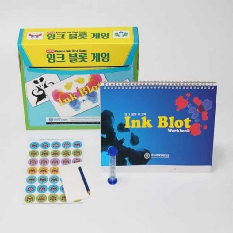 잉크블롯 워크북 두뇌게임 집중력게임 추론게임 모험게임 추리게임