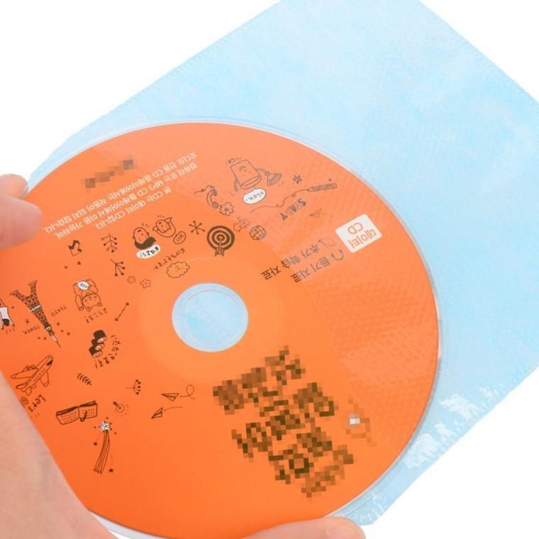 부직포케이스 100p DVD 보관 음반 CD 보호 먼지차단 앨범 분류