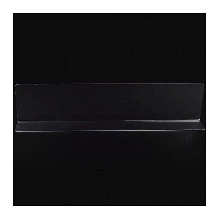 투명 L형 칸막이 아크릴 28x6cm 분리 정리 서랍 1P 공간 구획 배치