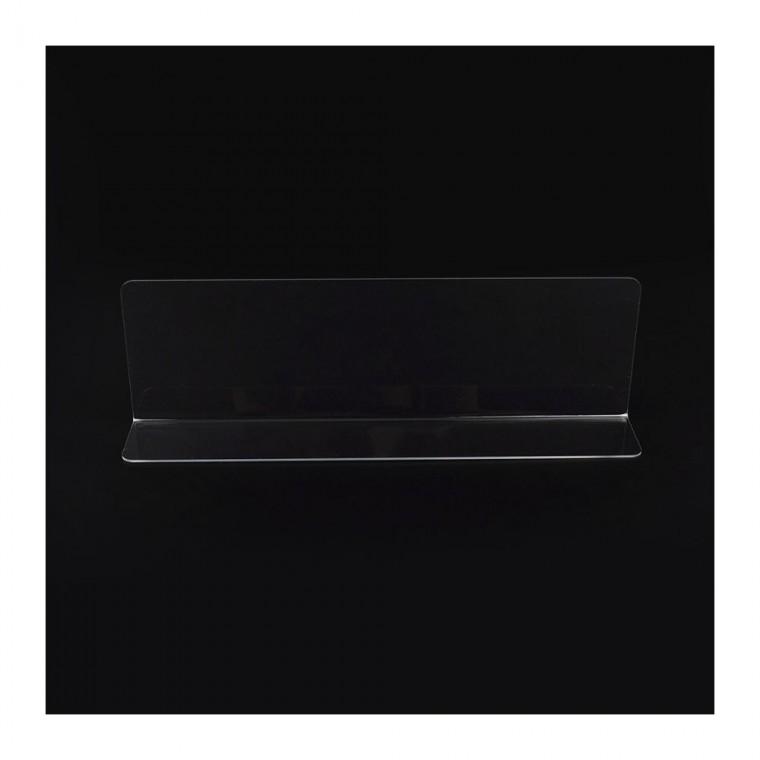 투명 L형 칸막이 서랍 공간 1P 정리 배치 아크릴 구획 20x6cm 분리