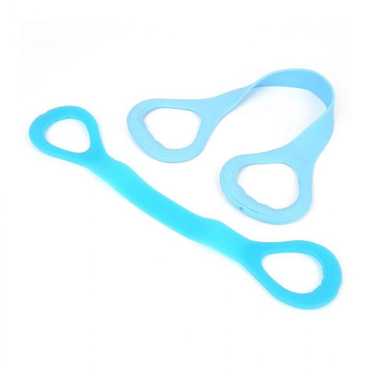 8자 탄력 밴드 필라테스 운동 실내 요가 스트레칭 근력 홈트레이닝