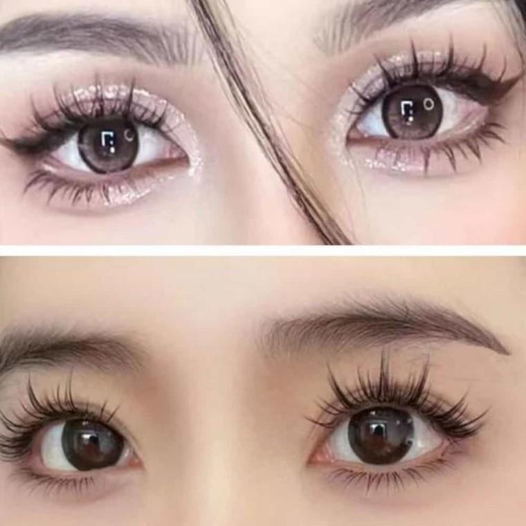 풍성한 속눈썹 연장 아이돌 인조 속눈썹 메이크업 뷰티 데일리 인조속눈썹 셀프속눈썹연장