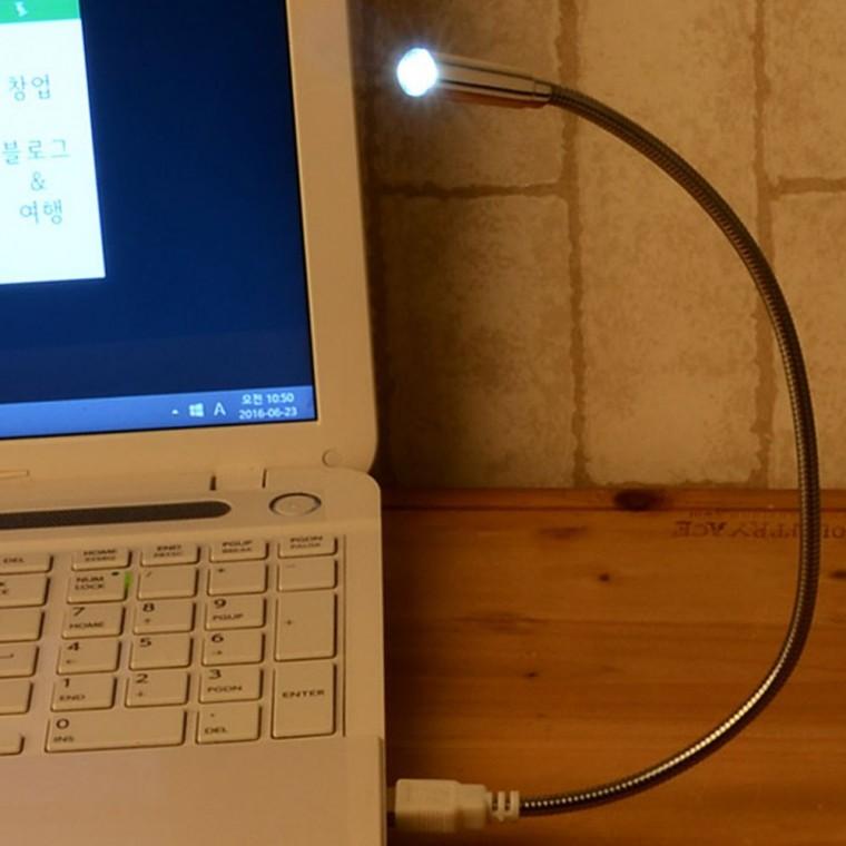 독서등 USB 책상 휴대용 램프 조명 미니 노트북 휴대용스탠드