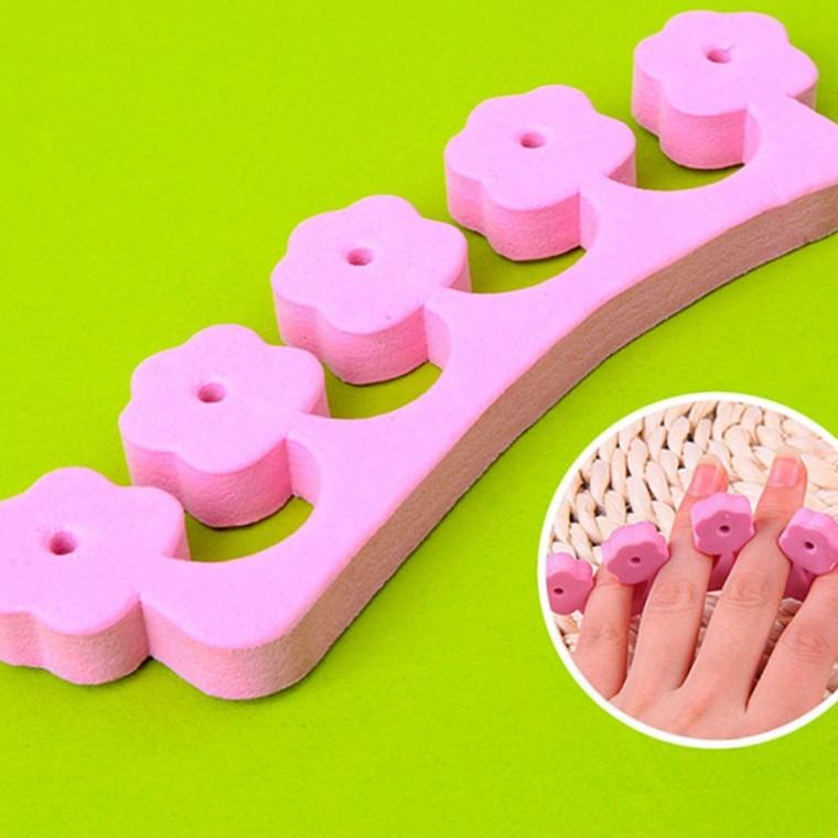 손케어용스펀지 네일헬퍼 네일 1P 매니큐어 칠할때 받침 클립 보조 손톱 헬퍼 핸드스펀지