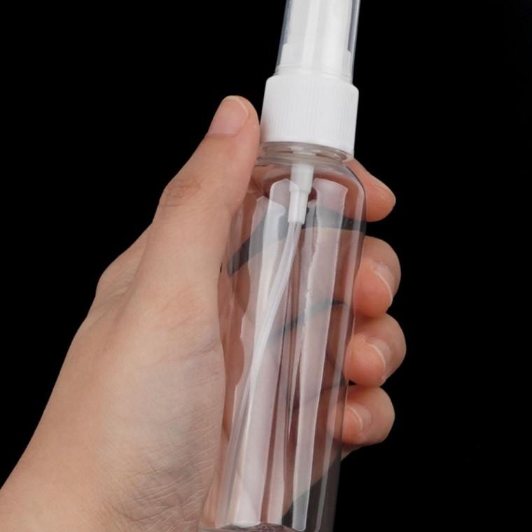 공용기 스프레이 스프레이병 분무기 여행휴대 화장품소분 미스트 투명 세정제 60ml