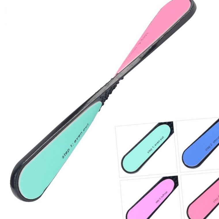 야스리 4단 네일 표면 광내기 큐티클 연마 미용 매니큐어 광택 손톱 버퍼 정리 파일