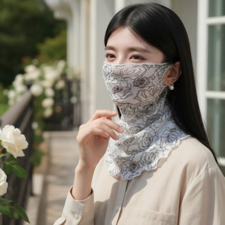 탄력 멀티 스카프 3in1 마스크 넥워머 자외선차단 라이딩 골프 등산