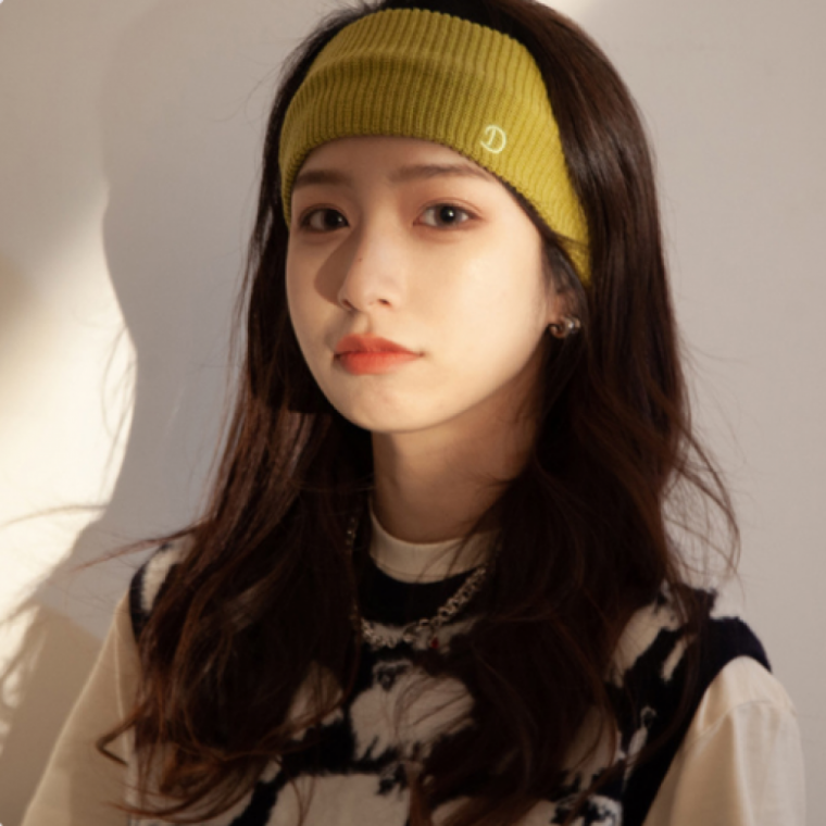 여성 반다나 헤어밴드 패션 머리띠 터번 스타일 데일리 헤어밴드