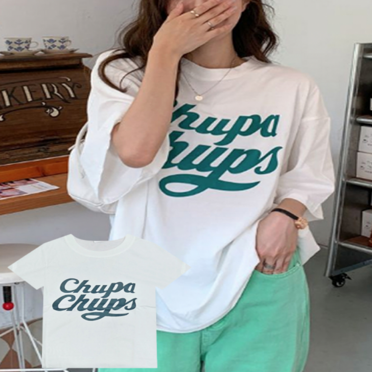 오버핏 레터링 반팔티 여성 루즈핏 캐주얼 박시핏 여름 티셔츠
