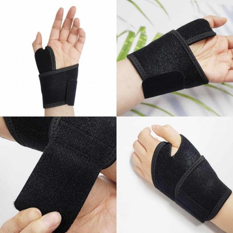 엄지 손목 보호대 좌 테니스손목보호대 볼링손목보호대 얇은손목보호대 수험생손목보호대 스쿼시손목보호대